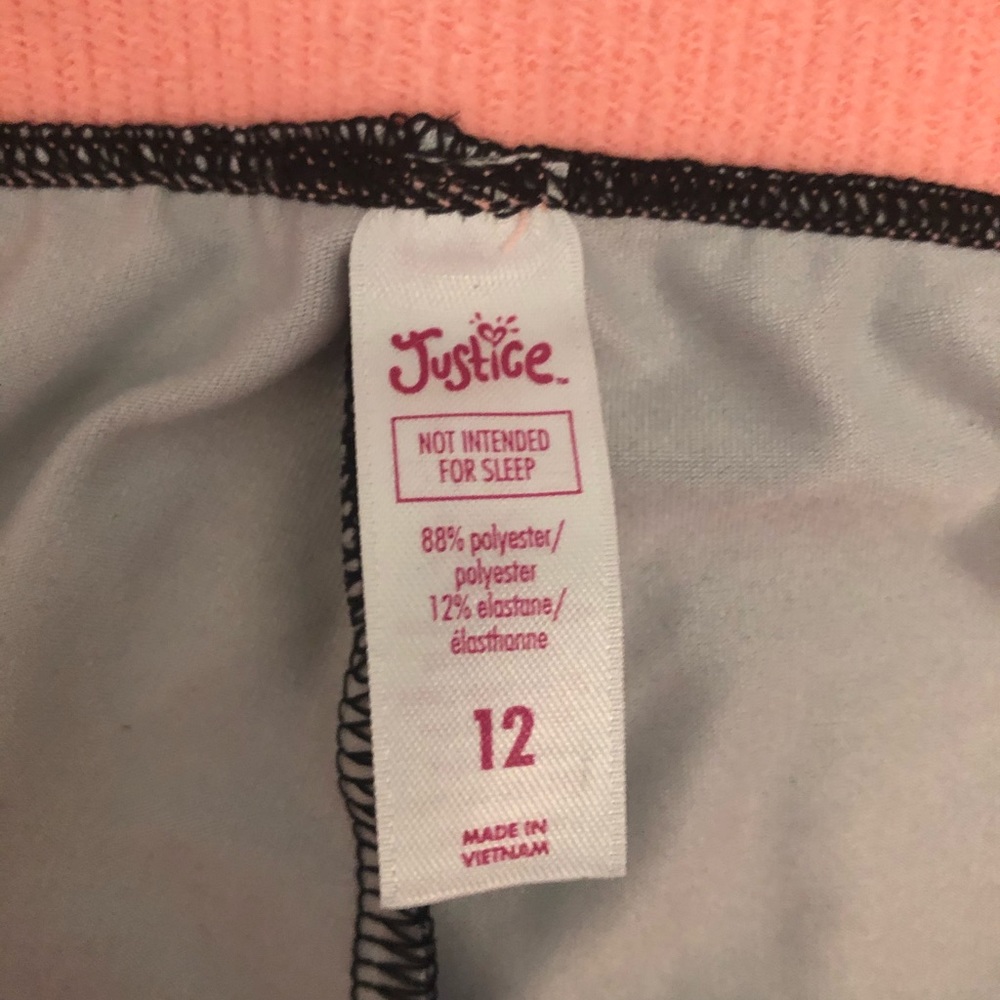 Girls justice leggings